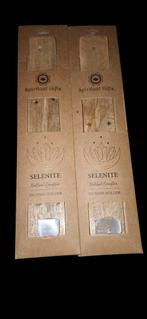 Wierook plankjes met mineraalsteen, Verzamelen, Mineralen en Fossielen, Ophalen of Verzenden, Mineraal