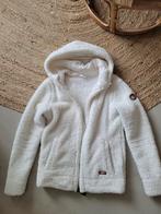 PROTEST TEDDY VEST 164 WIT MET CAPUCHON, Gebruikt, Protest, Meisje, Trui of Vest