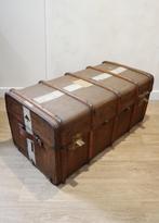 Grote antieke hutkoffer, Antiek en Kunst, Antiek | Woonaccessoires, Ophalen