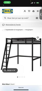 Hoogslaper 140x200 - Ruimtebesparend!, Gebruikt, Hoogslaper, Twijfelaar, 200 cm