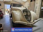 Peugeot 202 Cabriolet | Route 66 Auctions, Auto's, Oldtimers, Lederen bekleding, Overige carrosserieën, Wit, Leder