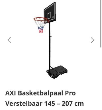 AXI Basketbalpaal Pro Verstelbaar - Nieuw! €69,95 beschikbaar voor biedingen