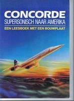 bouwplaat Concorde + boek, Hobby en Vrije tijd, Modelbouw | Vliegtuigen en Helikopters, Overige merken, Verzenden, Zo goed als nieuw