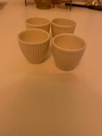 4 eierdopjes wedgwood, Huis en Inrichting, Keuken | Servies, Overige typen, Ophalen of Verzenden, Zo goed als nieuw, Wedgwood