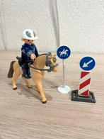 Playmobil beredenpolitie 9260 en jockey 9261, Ophalen, Zo goed als nieuw