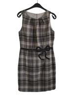 Talking French jurkje jurk 38 linnen, Maat 38/40 (M), Bruin, Ophalen of Verzenden, Zo goed als nieuw