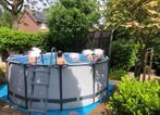 Zwembad Bestway steel pro max 366 x 122 zandfilterpomp intex, Rond, 300 cm of meer, 400 cm of meer, Ophalen