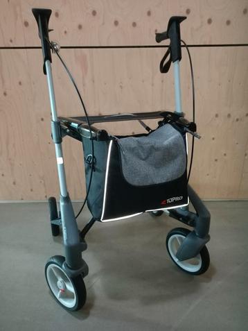 Topro Troja 5G M rollator incl Garantie en Servicebeurt ZGAN