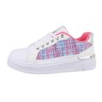 Dames sneakers gympen wit roze multicolor 36 37 38 39 40 41, Kleding | Dames, Schoenen, Nieuw, Ophalen of Verzenden, Wit, Sneakers of Gympen