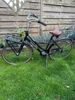 Zwarte gazelle duty damensfiets 28 inc wielen frame 59 cm, 56 cm of meer, Ophalen of Verzenden, Zo goed als nieuw, Versnellingen