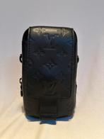 Louis Vuitton Double Phone Pouch Crossbody M81323, Ophalen, Zo goed als nieuw, Zwart, Overige typen