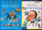 ONZE WERELD & Vragen en Antwoorden 2 kennis boeken, Ophalen of Verzenden, 20e eeuw of later, Zo goed als nieuw, Overige gebieden