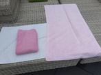 Badmat 100-50+ 2 badhanddoeken roze 90-50 ,cm., Badmat, Ophalen of Verzenden, Roze, Zo goed als nieuw