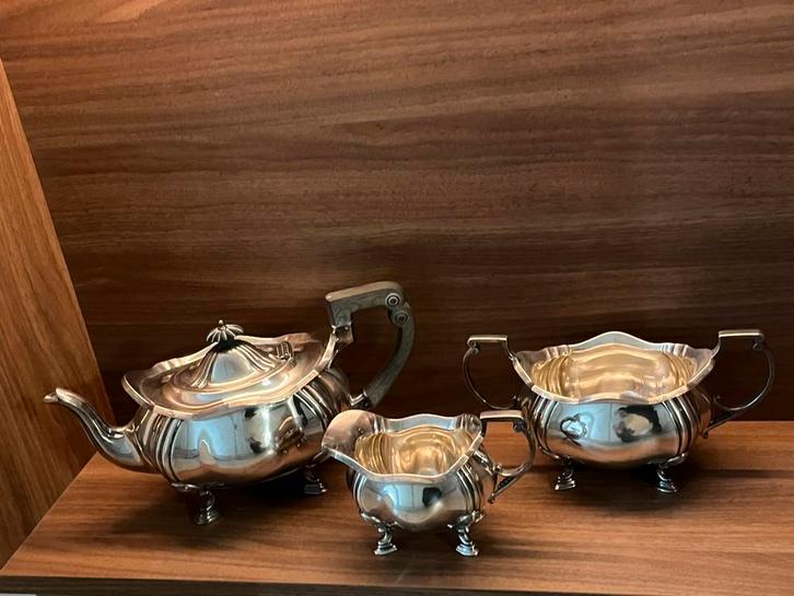 Mappin & Webb | prachtig koffiestel | zwaar verzilverd, Antiek en Kunst, Antiek | Goud en Zilver, Zilver, Ophalen of Verzenden