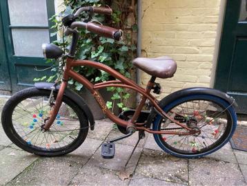 Stoere Volare Cruiser jongensfiets 20 inch – koperkleur  beschikbaar voor biedingen