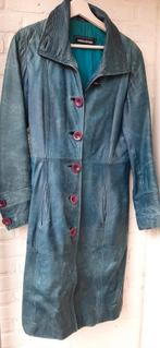 Sticksandstones blauw leren jas, Blauw, Ophalen of Verzenden, Maat 36 (S), Sticksandstones