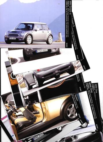 MINI 2001,  persfoto's beschikbaar voor biedingen