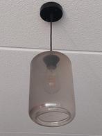Hanglamp smoky glass, Huis en Inrichting, Ophalen of Verzenden, Zo goed als nieuw