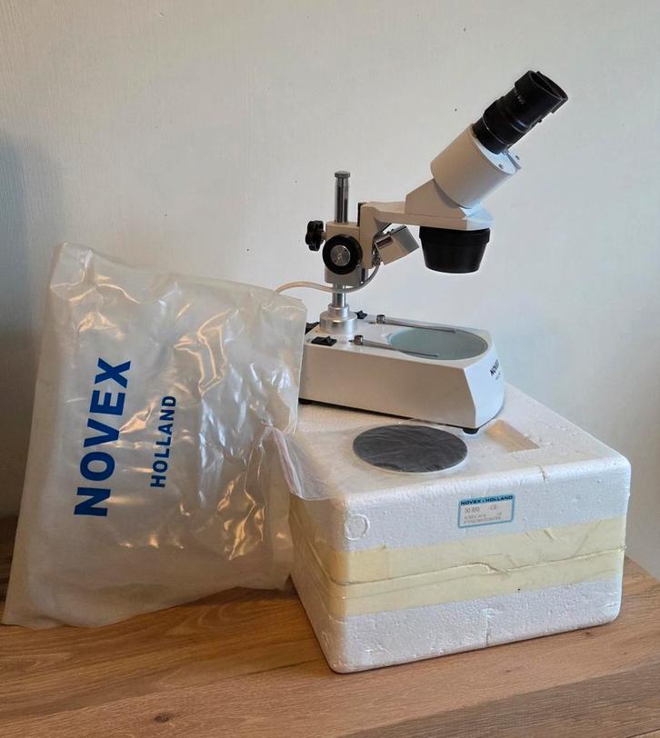 Nieuwe Novex AP-8 stereo microscoop, Audio, Tv en Foto, Optische apparatuur | Microscopen, Nieuw, Minder dan 400x, Ophalen of Verzenden