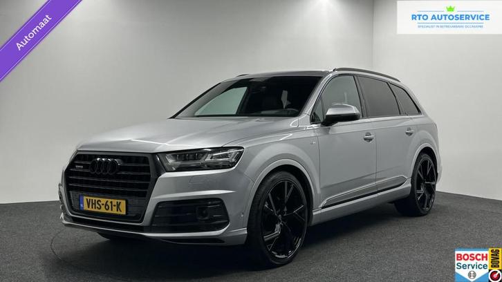 Audi Q7 SQ7 3.0 TDI quattro CAMERA BANG EN OLUFSEN GRIJS KEN, Auto's, Bestelauto's, Bedrijf, Te koop, ABS, Achteruitrijcamera