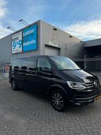 Volkswagen Transporter 2.0 TDI 190pk Dubbelcabine, Auto's, Voorwielaandrijving, Euro 6, Zwart, Origineel Nederlands