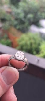 (14) Romeins zilveren ring, bodemvondst, Ophalen of Verzenden, Zilver, Ring