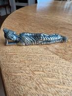 Liggend zilverkleurig Buddha beeldje, Antiek en Kunst, Ophalen of Verzenden