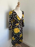 King Louie maat M bruin geel rozen jurkje 1770, Maat 38/40 (M), Bruin, Ophalen of Verzenden, Zo goed als nieuw