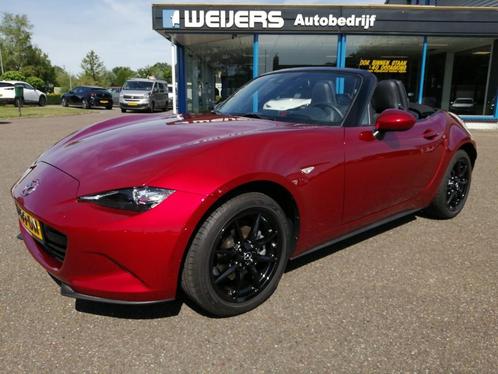 Mazda MX-5 1.5 132pk Signature, Clima, Navi, Camera, Leder,, Auto's, Mazda, Bedrijf, MX-5, ABS, Airbags, Bluetooth, Boordcomputer