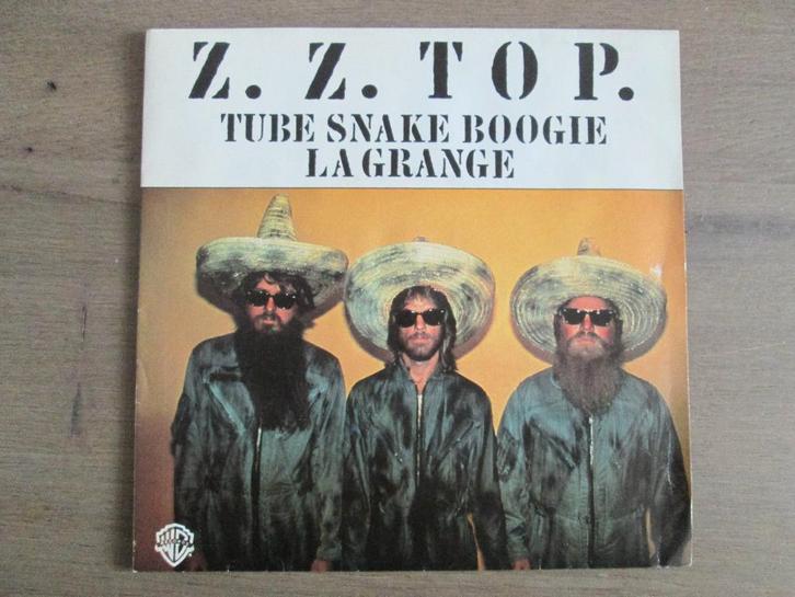 Z.Z.TOP - Tube Snake Boogie / La Grange, Cd's en Dvd's, Vinyl Singles, Gebruikt, Single, Rock en Metal, 7 inch, Ophalen of Verzenden