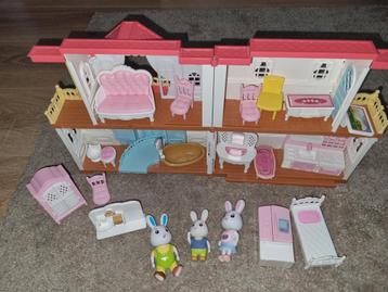 Sylvanian Families Poppenhuis met Accessoires beschikbaar voor biedingen
