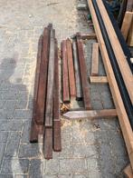Hardhouten Paaltjes - Diverse Maten, Doe-het-zelf en Verbouw, Nieuw, 50 mm of meer, Balk, Ophalen