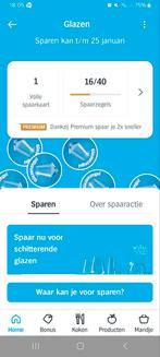 AH Glazen losse Zegels 10 cent per stuk ook 1 volle kaart, Huis en Inrichting, Keuken | Servies, Glas of Glazen, Nieuw, Ophalen of Verzenden