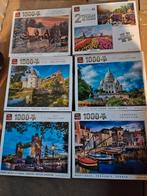 6x king puzzel, Ophalen of Verzenden, 500 t/m 1500 stukjes, Gebruikt