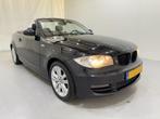 BMW 1 Serie Cabrio 118i (bj 2008), 1995 cc, Cabriolet, Zwart, Handgeschakeld
