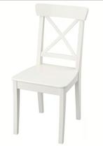 Ikea INGOLF stoelen 4x, Huis en Inrichting, Stoelen, Ophalen, Zo goed als nieuw, Wit, Vier
