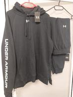Under Armour Trainingspak Zwart, Maat 52/54 (L), Fitness, Verzenden, Zwart