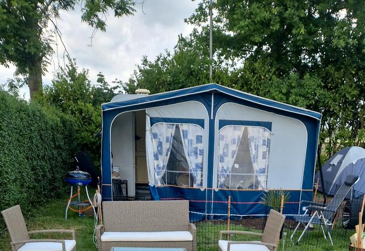 Caravan Hobby Classic 495 - 1992 - Opgeknapt!, Caravans en Kamperen, Tenten, tot en met 4, Ophalen of Verzenden