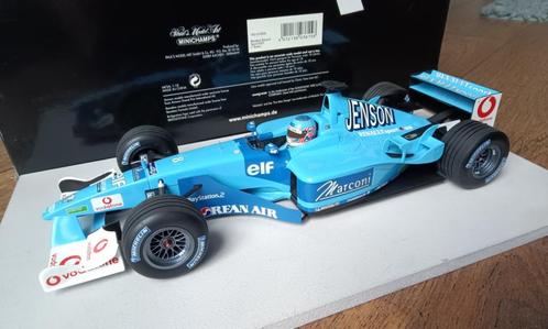 Minichamps Benetton Renault B201 Jenson Button F1 1/18, Hobby en Vrije tijd, Modelauto's | 1:18, Zo goed als nieuw, Auto, MiniChamps