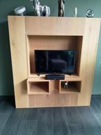 TV meubel - Uniek massief hout, 25 tot 50 cm, 100 tot 150 cm, Modern, 150 tot 200 cm