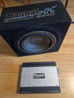 Magnat edtion bs30 subwoofer inc versterker, Auto diversen, Ophalen of Verzenden, Gebruikt