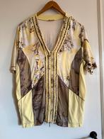 Shirt met rits, taupe/geel, Ophalen of Verzenden, Zo goed als nieuw, Geel, Shirt of Top