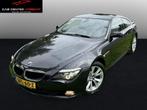 Bmw 6-serie Leder Navi Keyles Co 630i, Auto's, 13 km/l, Achterwielaandrijving, Gebruikt, Zwart