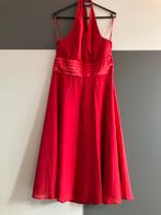 Rode galajurk, Kleding | Dames, Gelegenheidskleding, Maat 38/40 (M), Galajurk, Ophalen of Verzenden, Zo goed als nieuw