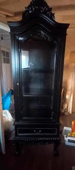 Super mooie barok vitrine kast, Huis en Inrichting, Ophalen, 50 tot 100 cm, Zo goed als nieuw, 150 tot 200 cm