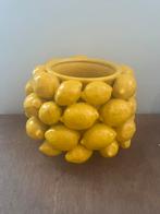 Des pots citroen, Overige kleuren, Aardewerk of Porselein, Ophalen of Verzenden, Zo goed als nieuw