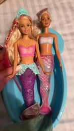 2 Barbie zeemeermin met Barbie zwembad dreamtopia Barbie, Kinderen en Baby's, Speelgoed | Poppen, Ophalen of Verzenden, Zo goed als nieuw