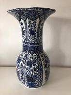 Een prachtige Delfts blauwwitte vintage trompetvaas, Antiek en Kunst, Antiek | Vazen, Ophalen of Verzenden