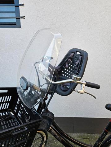 Yepp voorzit fietsstoeltje + windscherm 
