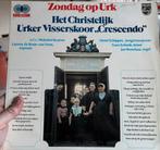 LP Urker Visserskoor Crescendo - Zondag op Urk, Ophalen of Verzenden, Gebruikt, 12 inch